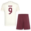 Camisola + Calções FC Bayern de Munique Kane 9 Champions League Criança Equipamento 3ª 23/24